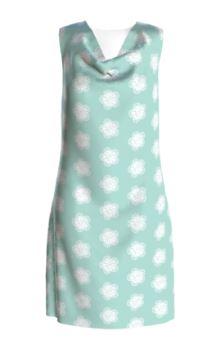 Rập đầm suông không tay cổ bo size XXS-5XL