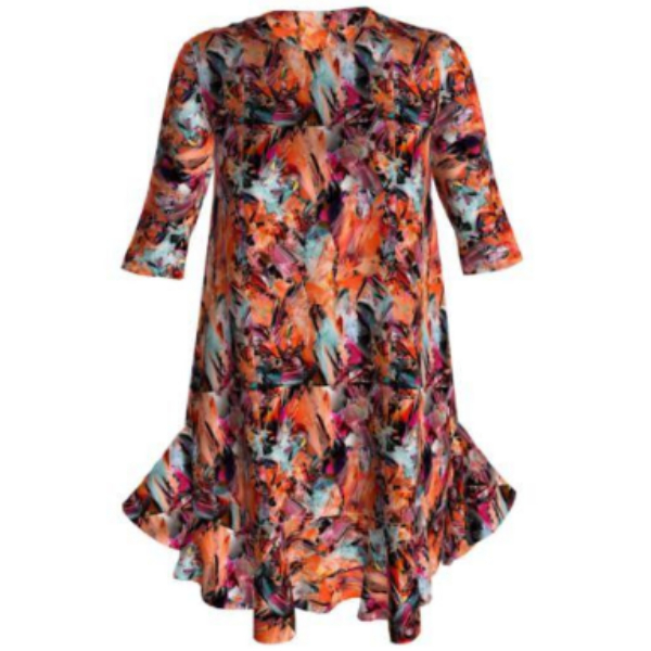 Rập đầm xếp nếp tay lửng eo suông size XXS-XXL