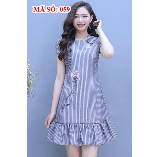 Rập váy đuôi cá dáng suông size S-XXL